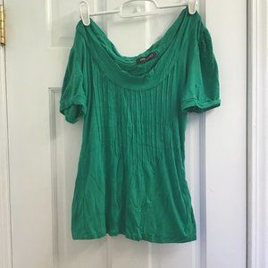 Green Kate Velvet T-Shirt
